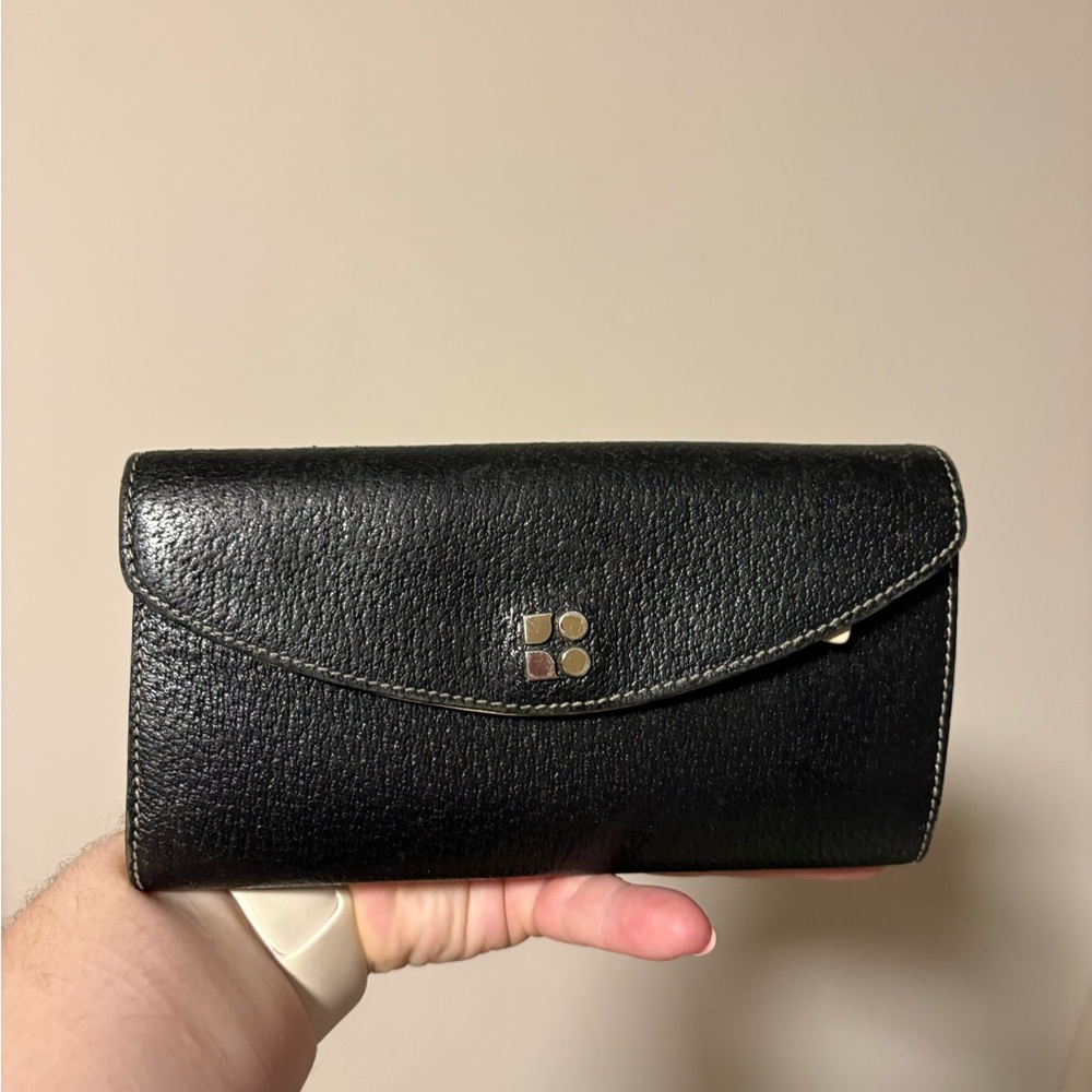 Kate Spade Dot Noel Black Leather Wallet
